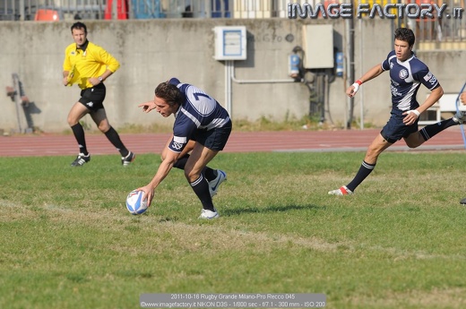 2011-10-16 Rugby Grande Milano-Pro Recco 045